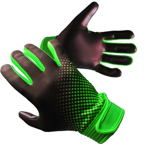 Green best quality jerman latex gaelic gloves